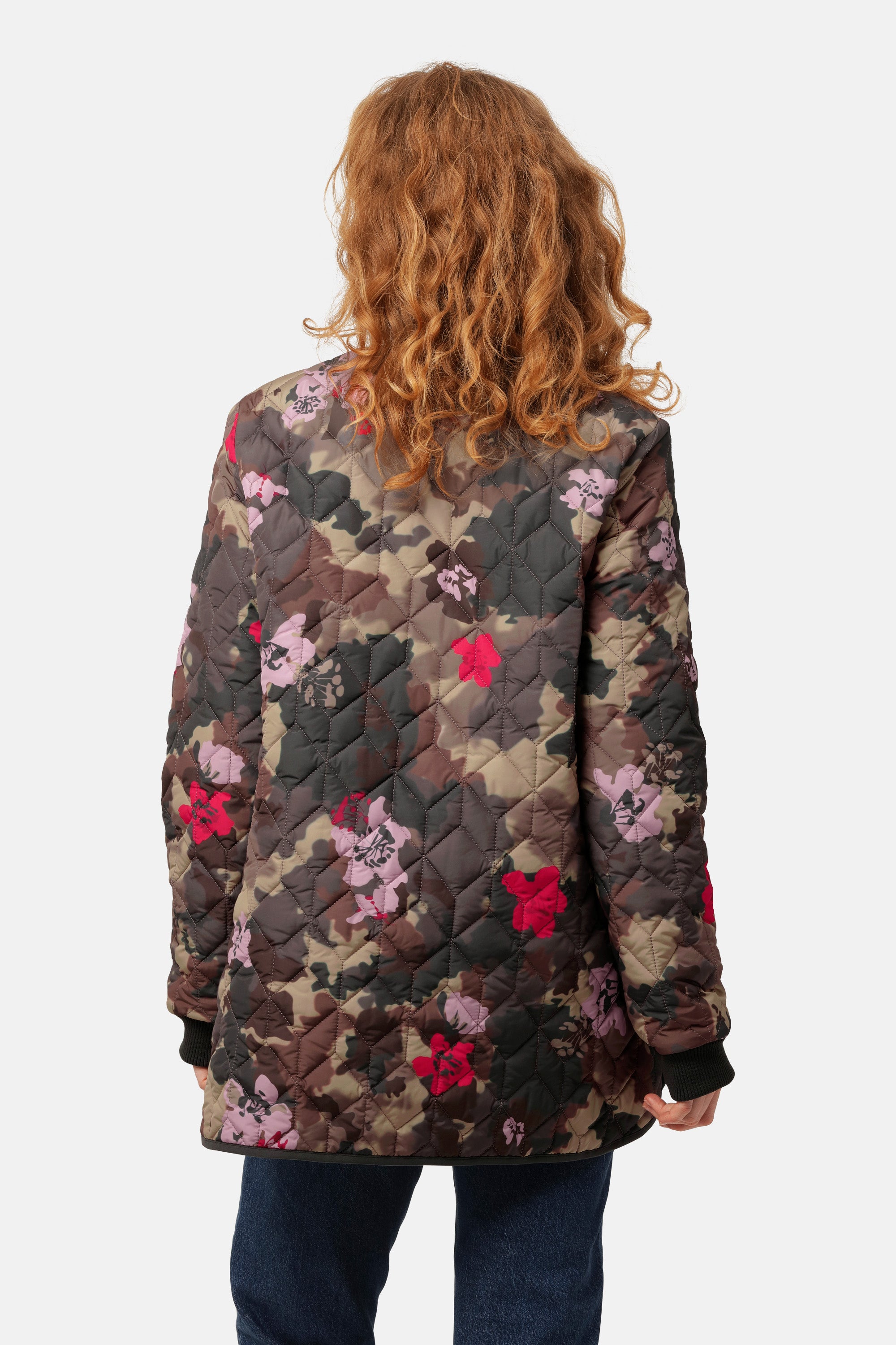 Ilse Jacobsen Hornbæk Outerwear Steppjacke Jacket 799 Floral Camo